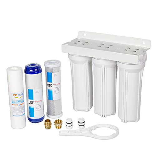 External RV Filter System RV Water Filter Store System Install with Bracket