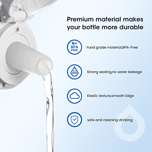 Water Bottle Bite Valve Compatible with Brita (3 Count)