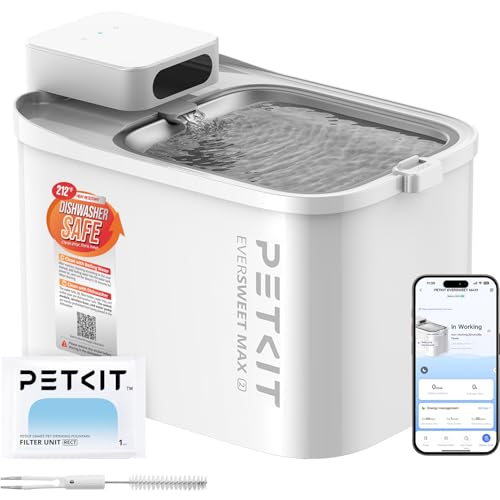 EVERSWEET MAX 2 Cat Water Fountain Dishwasher Safe