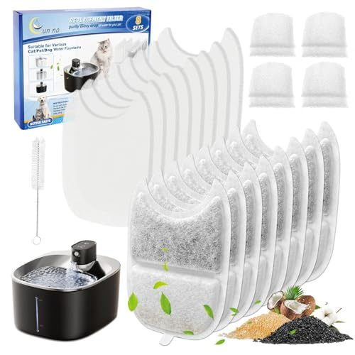 8+8 Set Filter Fit for Wilreless 135 fl oz (25 Count)