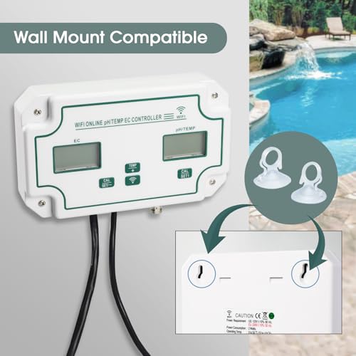 Smart EC pH Temperature Monitor for Hydroponics