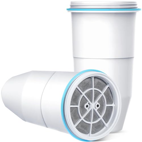 VIPHASES 6 Stage 0 TDS Water Filter Cartridge for Zero Pitchers (13.49 Count)