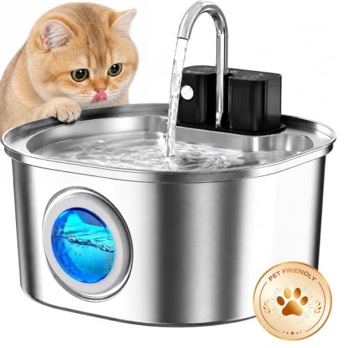 Stainless Steel Cat Water Fountain