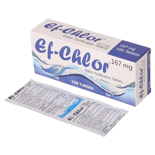 Water Purification Tablets 167 mg (100 Count)
