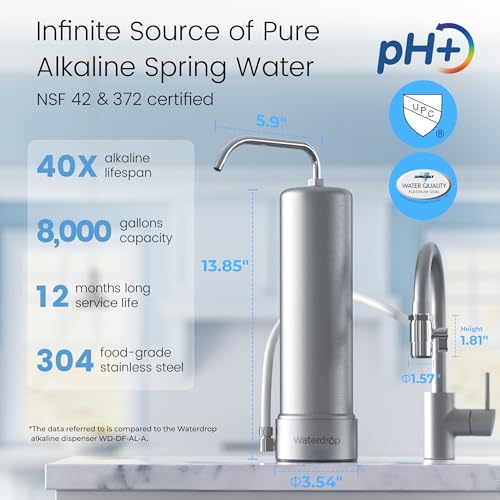 CTF 03 Alkaline Water Filter for Sink Faucet