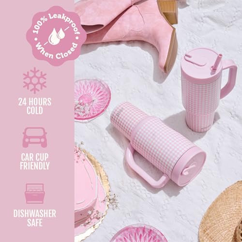 Oasis 40oz Insulated Stainless Steel Tumbler with Straw