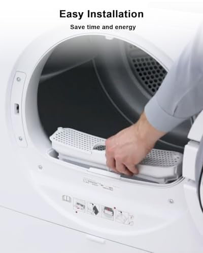00752387 Dryer Fluff Filter Assembly Fit for Dryer Lint Screen Replacement