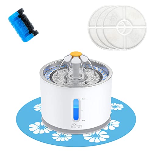 Cat Water Fountain Stainless Steel Lid 81oz