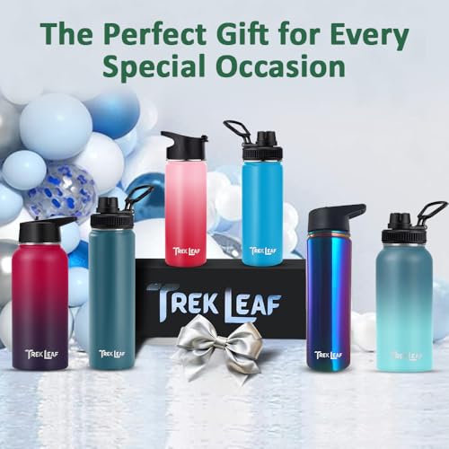 Travel Water Bottle with 3 Lids