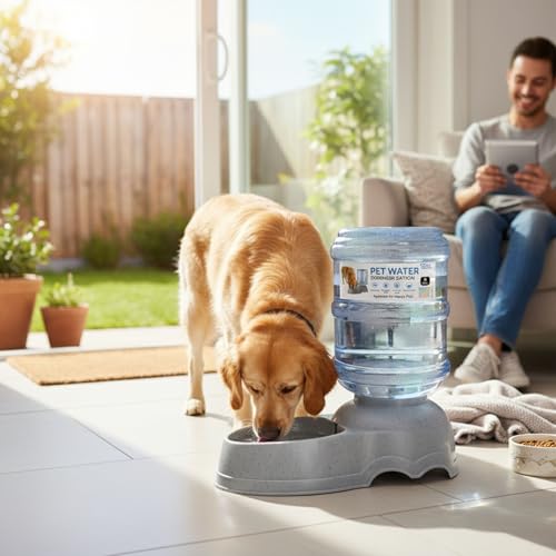 3 Gallon Large Dog Water Dispenser