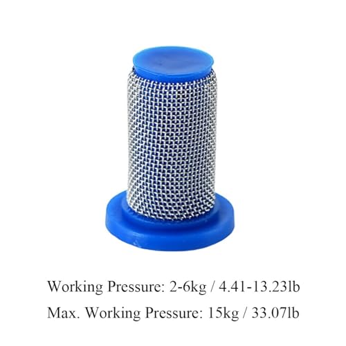 12 Packs Stainless Steel Strainer Spraying Nozzle Mesh Filter with Anti (12 Count)