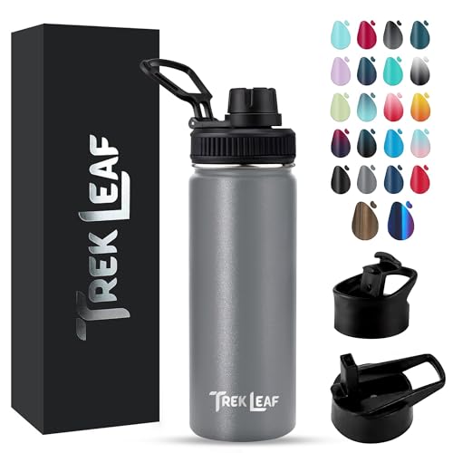 Travel Water Bottle with 3 Lids