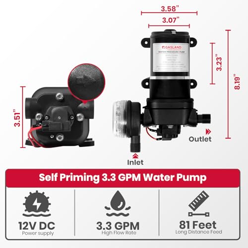 Propane Tankless Water Heater with Water Pump
