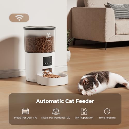 5G WiFi Automatic Cat Feeder and Water Dispenser
