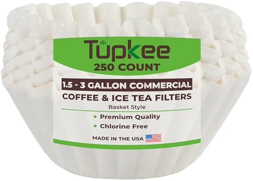 Extra Large Commercial Coffee Filters (250 Count)