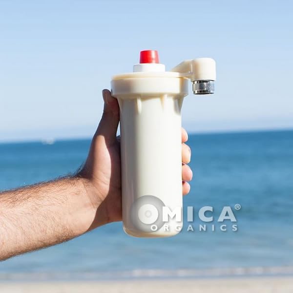 Shower Filter & Water Softener by Omica Organics