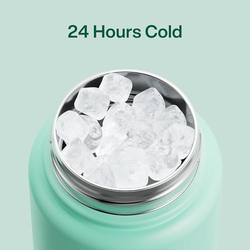 Insulated Water Bottle with Straw Stainless Steel Water Bottle
