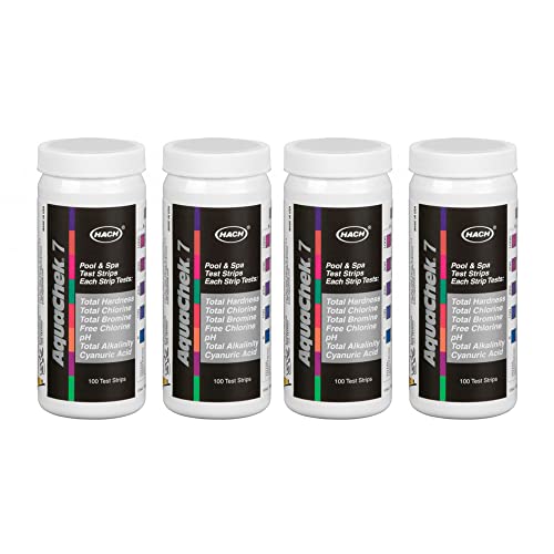 551236 04 Pro Silver Swimming Pool Test Strips (4 Count)