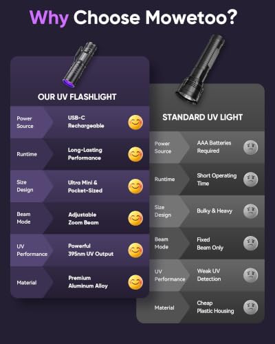 Black Light Flashlight (2 Count)