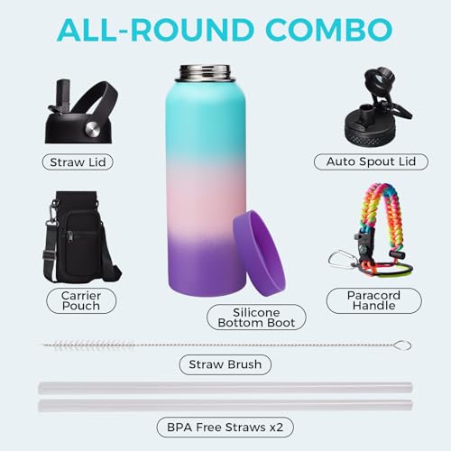 Stainless steel Water Bottle 40OZ (40 Count)