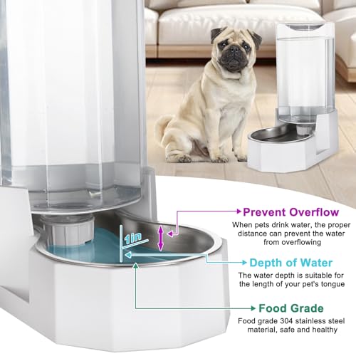 8L Gravity Dog Water Dispenser