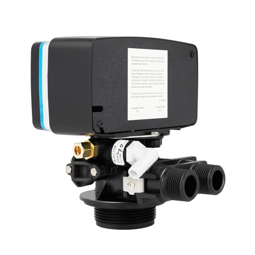 Water Softener Control Head Timer Water Softener Control Valve 110V 3W Backwash Head 12 Day Timer Valve Replacement Softener Valve For Filter Resin Tanks