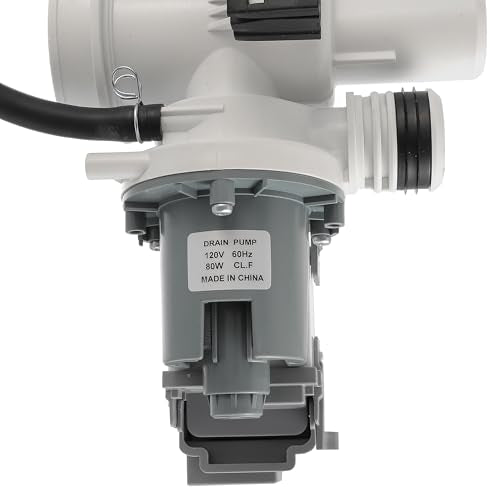Upgraded) DC97-20621A Washer Pump Assembly Replace DC31-00187A 4959632 AP6807020 PS12592830 EAP12592830 Fit for Samsung Washing Machine Drain Pump Motor