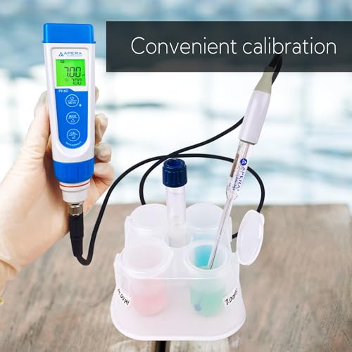 PH60 MS Handheld pH Meter Tester Kit with LabSen 246