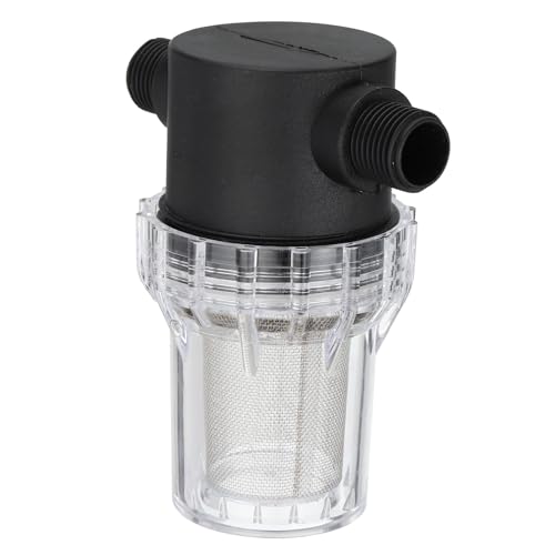 1/2" Male in-Line Strainer Water Pump Filter with 40 Mesh