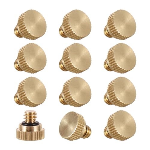 Brass Misting Nozzle Plug 12pc Heavy Duty 10 (12 Count)