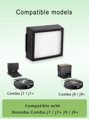Vac HEPA Filters for iRobot Roomba Combo j7+ (6 Count)