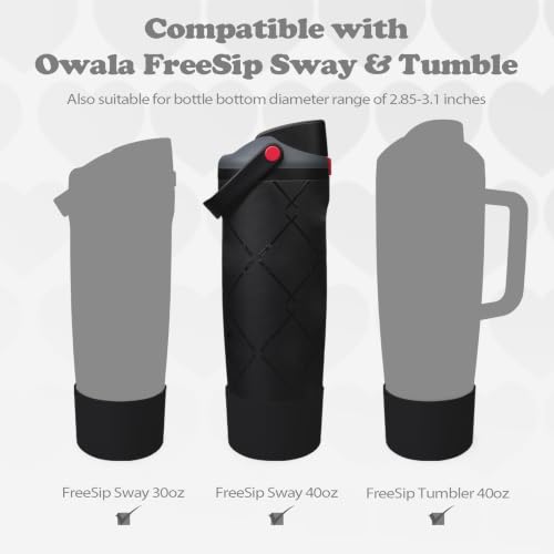 Silicone Boot for Owala 30oz & 40oz FreeSip Sway Bottles & Tumblers