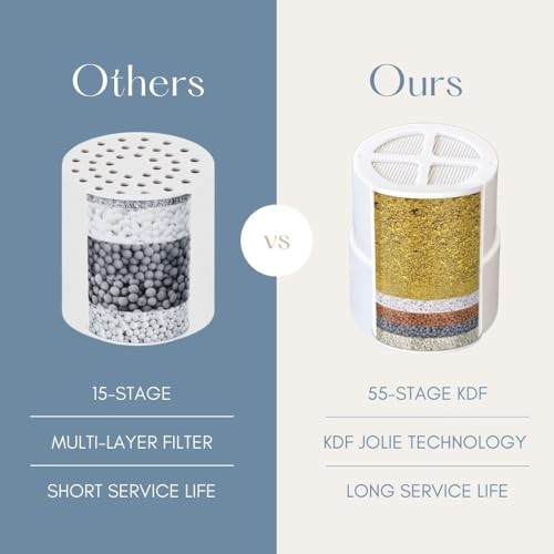 2 Pack Replacement Shower Filter for The Jolie (2 Count)