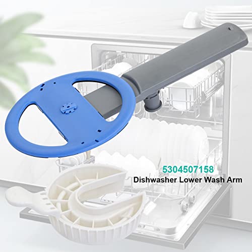 5304507158 Dishwashers Spray Arm Assembly for Frigidaire Dishwashers Lower Wash Arm Assembly with Dishwasher Lower Spray Arm Support