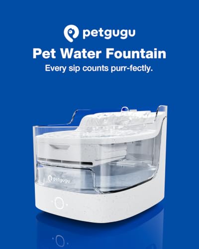 AI Cat Water Fountain with App Monitoring (4.63 Pound)
