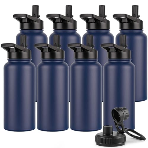32 oz Insulated Water Bottle Bulk (8 Count)