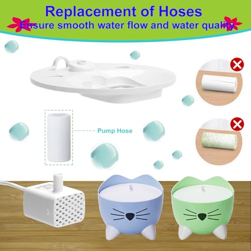 Cat Water Fountain Filter Replacement for PIXI Pet Water Fountain