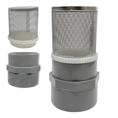 1" Stainless Steel Filter Cover Connected to 1 inch