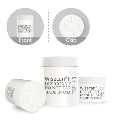 1 Gram 1000 Pack Silica Gel Canister