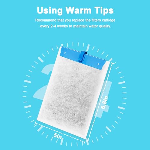 16 Pack Replacement Filter Cartridges Compatible with Tetra Whisper Large for 20i (16 Count)