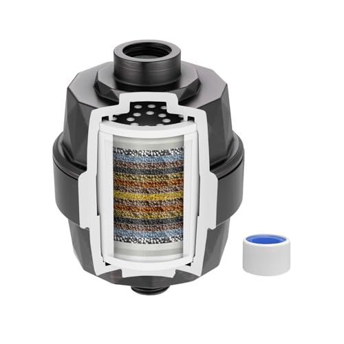 High Output Shower Filter for Hard Water