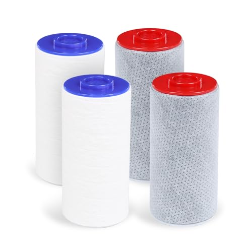 Replacement Filter Set Compatible with Weddell Duo Shower Water Filtration (4 Count)