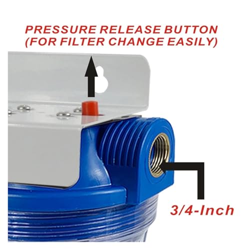 1PCS Whole House Water Filtration System with Sediment