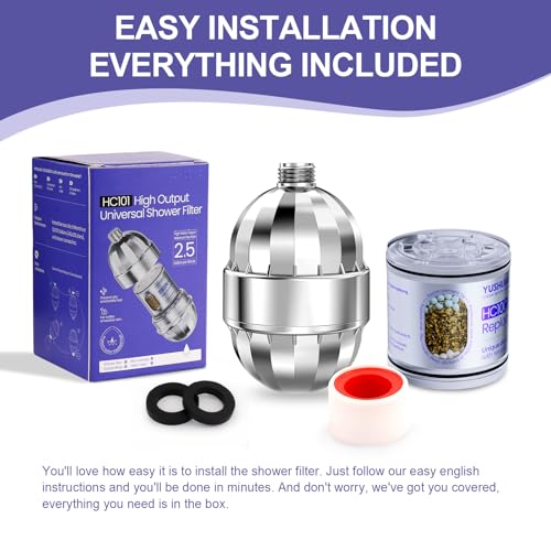 Shower Filter for Hard Water