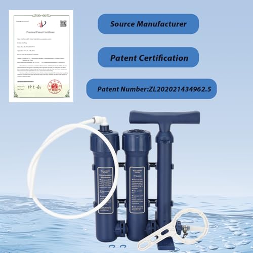 Emergency Water Filter Large Water Filtration System Survival for Camping