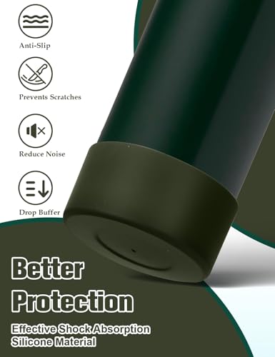 2PCS Silicone Boot for Owala FreeSip Water Bottle 24oz (2 Count)