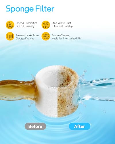 6000S Humidifier Filter Replacement for LEVOIT (16 Count)
