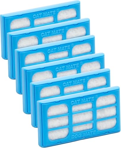 389) Filter Cartridges for Pet Fountains (6-Pack), Ideal for Soft Water (6 Count)