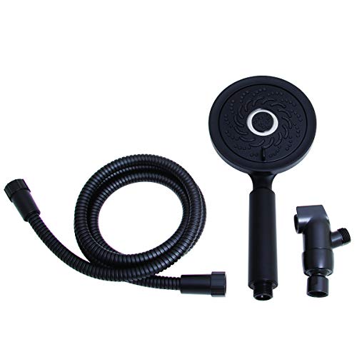 VS-5000-MB-E15 Neo Exhilaration High Pressure Hand Held Shower Head, 1.5 GPM, Matte Black
