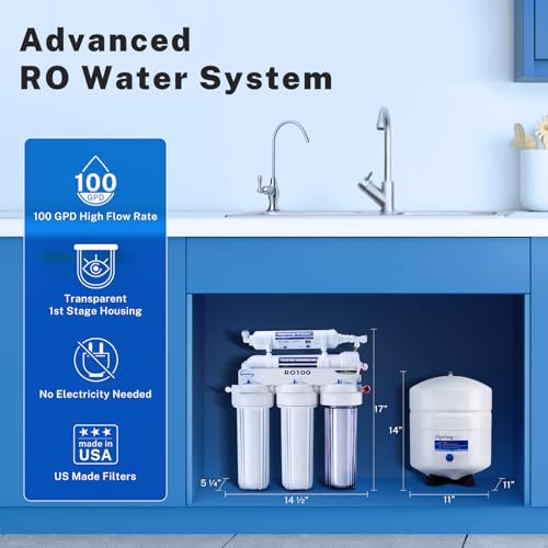 RO100 Under Sink 5